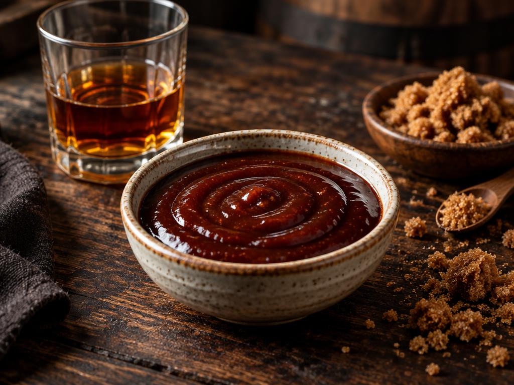 Bourbon Brown Sugar barbecue sauce