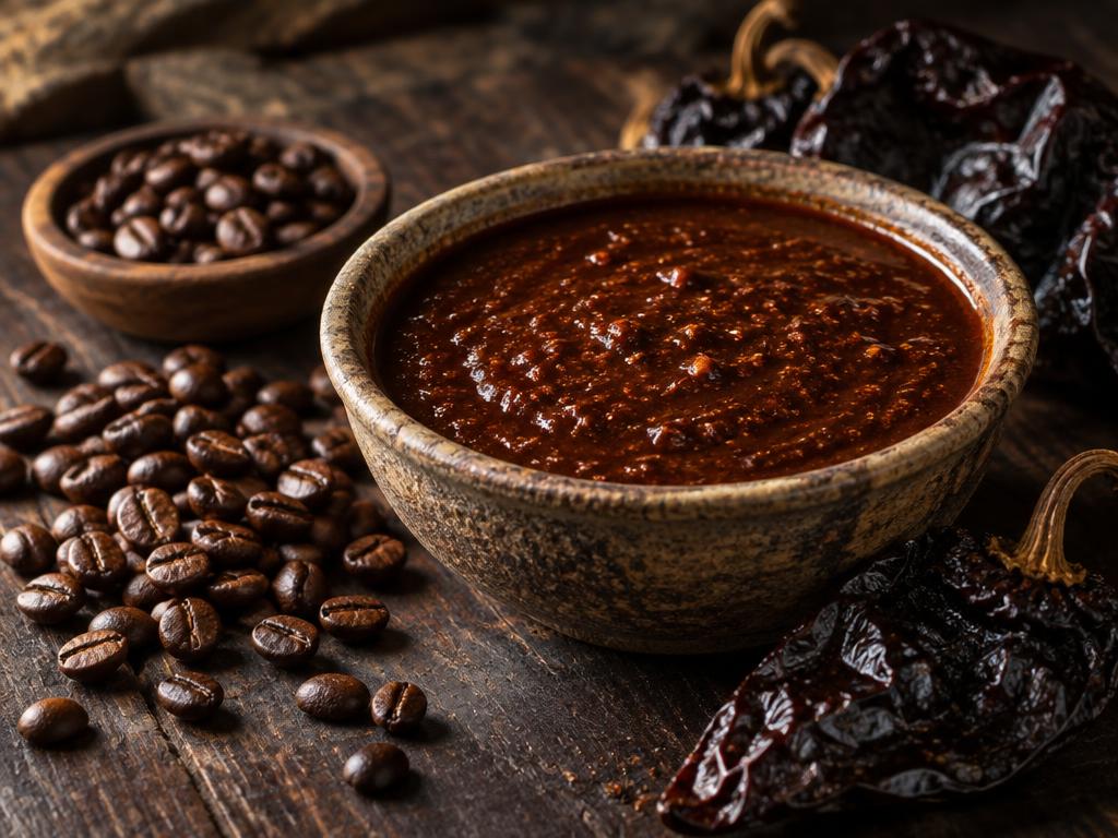 Coffee Chili barbecue sauce