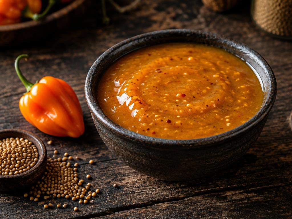 Habanero Gold barbecue sauce