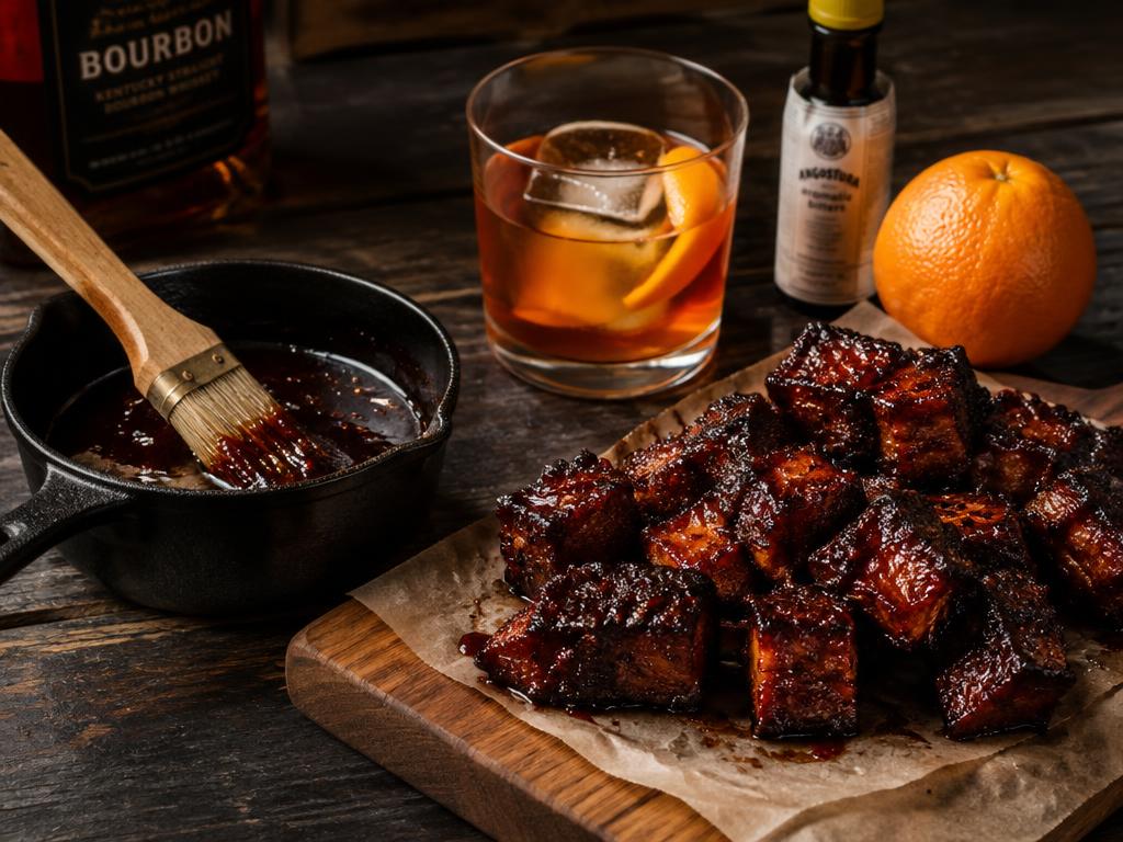 Old Fashioned Bourbon Pit Glaze barbecue sauce