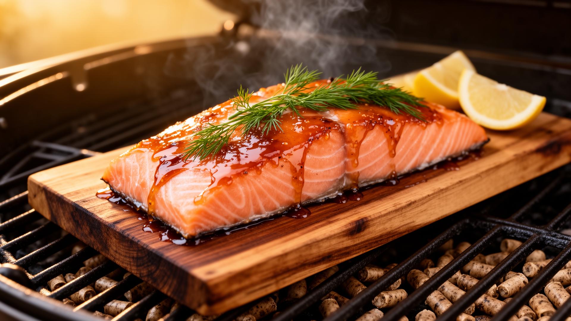 GMG Sweet Pellet Smoked Salmon